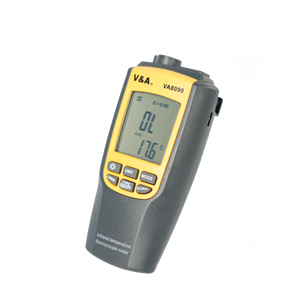 VA8090 2 em 1 Termômetro Infravermelho Termopar Digital Sem Fio Sem Contato Laser Temperatura Emissividade Medidor Ajustável - Product Image 5