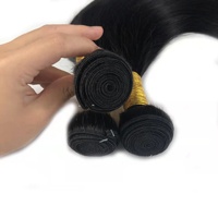 Extensiones de Cabello Remy Brasileño 100% Virgen con Cutícula Alineada, Tejido de Cabello Foshan Xinyu, 30 Pulgadas, Liso, Alta Calidad, 100% Apto para Tinte