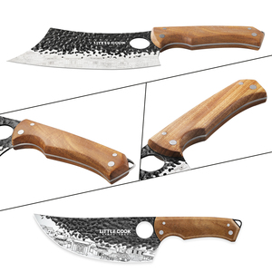 <span class=keywords><strong>Ensemble</strong></span> de couteaux de boucher en acier inoxydable de qualité supérieure, forgés à la main avec manche ergonomique en bois, <span class=keywords><strong>ensemble</strong></span> de couteaux de <span class=keywords><strong>cuisine</strong></span> - Product Image 3