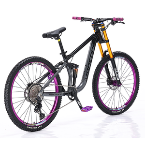 NUEVA Bicicleta de Montaña de Aluminio con Suspensión Completa 26/27.5, 14.5 kg, Cuadro de Bicicleta de Montaña con Suspensión Completa - Product Image 1