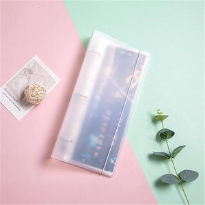 Cubierta <span class=keywords><strong>de</strong></span> plástico transparente 3 anillos Collect Book Kpop Banner Slogan Binder - Product Image 3