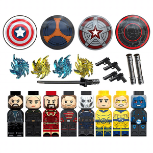 Serie de Películas, Sets de Bloques Pequeños, Yelena, Guardiana Roja, Agente de los EE. UU., Superhéroe, Mini Figuras de Acción, Juguetes de Bloques de Construcción - Product Image 1