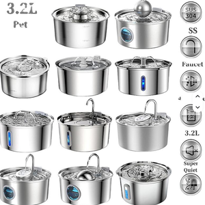 Bebedero Automático <span class=keywords><strong>para</strong></span> Mascotas <span class=keywords><strong>de</strong></span> 3.2L con 3 Filtros <span class=keywords><strong>de</strong></span> Repuesto <span class=keywords><strong>y</strong></span> Tapete <span class=keywords><strong>de</strong></span> Silicona <span class=keywords><strong>para</strong></span> Perros, Gatos <span class=keywords><strong>y</strong></span> Múltiples Mascotas, <span class=keywords><strong>Precio</strong></span> al por Mayor - Product Image 2
