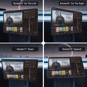 Support <span class=keywords><strong>rotatif</strong></span> d'écran pour <span class=keywords><strong>Tesla</strong></span> modèle <span class=keywords><strong>3</strong></span> modèle y kit de mise à niveau <span class=keywords><strong>rotatif</strong></span> accessoires d'écran 30 degrés réglables - Product Image 5