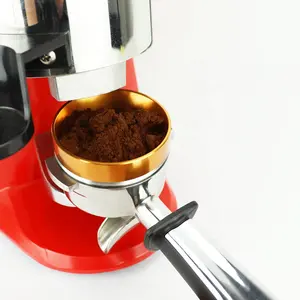 Алюминиевое интеллектуальное Дозирующее кольцо для заваривания кофейного порошка для эспрессо бариста инструмент для кофе 58/53/51 мм тампер