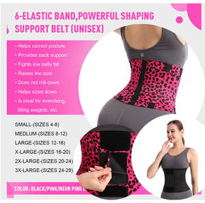 Ab ceinture serre-taille <span class=keywords><strong>ventre</strong></span> contrôle corps Shaper Triple Wrap Corset entraînement sueur bande sport plus mince <span class=keywords><strong>Gym</strong></span> ceinture Shapewear femmes - Product Image 5
