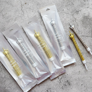 儿童派对装饰用独立包装生日蛋糕蜡烛皇冠字母蜡烛 - Product Image 4