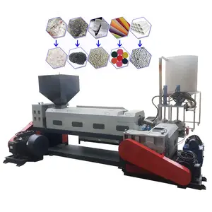 plastic recycling machine extruder plastic pelletizing machine granulator machine pet plastic