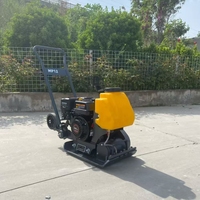 Compacteur à plaque vibrante MP12, 5,5 CV, à essence, pour le compactage du sol, l'asphalte et l'entretien routier