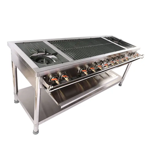 Lyroe Chất lượng cao freestanding thương mại 4/6/8 Burner BBQ nướng cooktops phạm vi LPG bếp <span class=keywords><strong>gas</strong></span> - Product Image 6