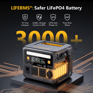 <span class=keywords><strong>VTOMAN</strong></span> Jump600X 268,8Wh LiFePO4 600W Tragbare Powerstation mit Reiner Sinuswelle für Auto, Zuhause, Outdoor & Wohnmobil-Nutzung - Product Image 2