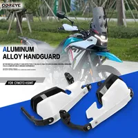 Protège-mains et boucliers en alliage d'aluminium pour moto CFMOTO 450MT 2024, pare-brise, protège-guidon, bloque les éclats de pierres