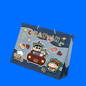 Cao Cấp Sang Trọng Nghệ Thuật Túi Giấy Cho Quà Tặng Logo Xi Măng Giày Lông Tráng Các Tông Tay Chiều Dài Xử Lý Niêm Phong Khung Ảnh Thủ Công - Product Image 3