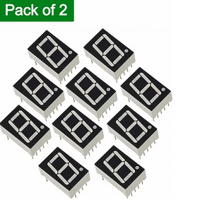 จอแสดงผล LED 7 ส่วนแบบ Anode ร่วมกัน สำหรับงาน DIY อิเล็กทรอนิกส์ Arduino Raspberry Pi วงจรแสดงผลตัวเลขดิจิทัล โครงการวงจร - Product Image 2