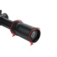 6-24x50 FFP Aluminum Alloy Hunting Scope 50mm Objective Lens Fully Multi-Coated 30mm Tube Tactical Spotting Sight