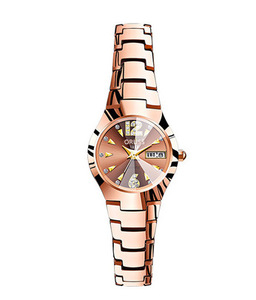 Reloj de Cuarzo <span class=keywords><strong>Oruss</strong></span> a la Moda para Dama, Correa de Acero Inoxidable en Oro Rosa, Resistente al Agua para Negocios y Ocio, con Cristal - Product Image 6