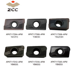 ZCC APKT YBM253 APKT160420 APM 硬质合金刀片 CNC车刀 车床刀具 硬质合金齿形梯形刀片 - Product Image 3