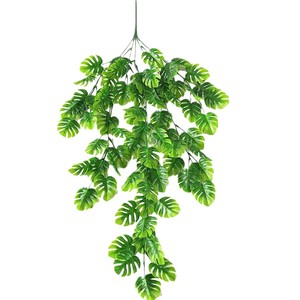 Yuyixian Artificial Hanging Plants Green Ferns Vines <b>Wall</b> <b>Decor</b> Indoor Outdoor Decoration 69 Series Rattan Style - Product Image 5