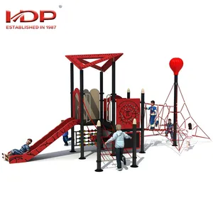 HUADONG-Red de escalada de cuerda multifuncional de plástico, equipo de juegos al aire libre, Red de escalada