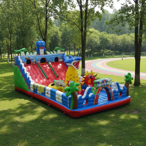 <span class=keywords><strong>Castillo</strong></span> <span class=keywords><strong>Inflable</strong></span> Acuático Comercial Premium, Color y Tamaño Personalizables, Fácil de Instalar, Material de PVC Resistente - Product Image 1