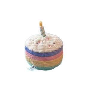 Peluche Jelly Cat <span class=keywords><strong>Rainbow</strong></span> Cake, adorable jouet de réconfort pour bébé avec rembourrage en coton PP et coton, cadeau pour poupée de fille - Product Image 5
