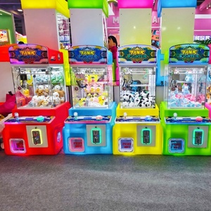 Commerciële Tankvechter Muntbediende <span class=keywords><strong>Game</strong></span> Arcade Poppenmachine Mini Pluche Speelgoedkraan Klauwmachine - Product Image 5