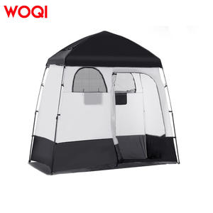 Tente de douche pop-up Woqi 150x150x190cm, imperméable, pour camping en plein air, toilettes, baignoire, tente monocouche à installation automatique - Product Image 1