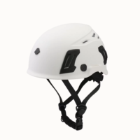 Casque de sécurité industriel en ABS à fort impact avec visière pour les activités de sauvetage Alpinisme Escalade pour l'industrie de la construction