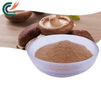 Extrait de champignon shiitake à base de plantes, poudre naturelle de lentinane, pour compléments anti-âge et antioxydants