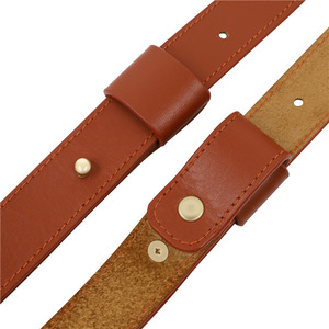Camera Shoulder Strap Brown Cowhide Leather Vintage Artistic Style Double Protection Shockproof 8Kg Load Capacity - Product Image 4