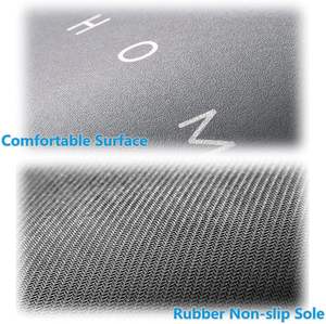 Tapis de bain en diatomite super absorbant, doux et confortable, antidérapant, en PVC, pour sol de toilette, tapis de douche, tapis de salle de bain et ensembles - Product Image 4