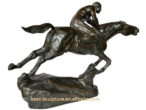 Famosa Estatua <span class=keywords><strong>de</strong></span> Guerrero en Caballo al Galope, Escultura <span class=keywords><strong>de</strong></span> Bronce <span class=keywords><strong>de</strong></span> Tamaño Real - Product Image 5