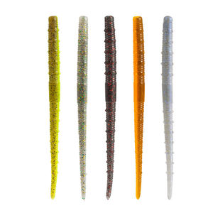 <span class=keywords><strong>BUBBA</strong></span> 8 pièces/sac Leurre souple en silicone pour la pêche en surface 12 cm Flottant Double couleur pour la pêche en lac - Espèces cibles Carpe, Black-bass, Zander, Brochet, Marlin - Product Image 1