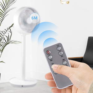 Honetian 10 Inch Dual Use Air Circulator <b>Fan</b> <b>With</b> <b>Remote</b> Control Oscillating Standing <b>Fan</b> For Home Use - Product Image 2