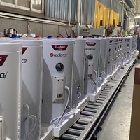 Pompe à chaleur murale à chauffage indirect avec réservoir tampon, serpentin d'échange, chaudière de stockage d'eau chaude, chauffe-eau électrique pour ECS
