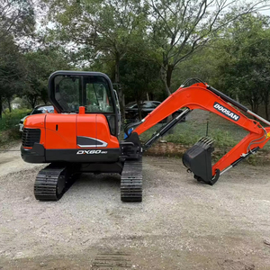 DOOSAN DX60 DH60 DH80 pelles excavatrices de petite taille 6 tonnes 5.5 tonnes 7 tonnes pelles d'occasion pelles sur chenilles à vendre - Product Image 1