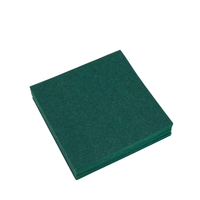 Serviettes en papier colorées jetables 1 pli en pâte de bois vierge, 4 volets, pour cocktails, avec impression de logo personnalisé pour mariages, dîners, anniversaires, vins