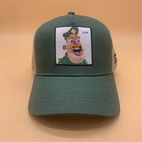 Casquette Trucker Classique en Coton à 6 Panneaux avec Broderie et Patch Imprimé, Haute Qualité, Vente en Gros, Personnalisable, pour Sports et Activités de Plein Air