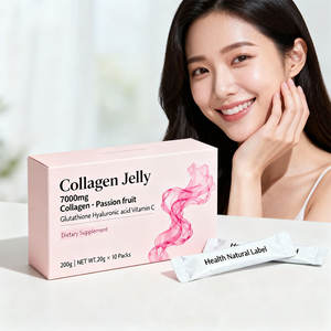 Collagène marin à faible poids moléculaire, vitamine C, gelée de collagène savoureuse, absorption rapide, cadeaux de vacances OEM ODM, santé de la peau, des cheveux et des ongles - Product Image 2