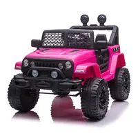 4x4 12V çocuklar için elektrikli otomobil pembe renk kızlar oyuncak araba araba çocuklar sürüş akülü araba
