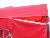 Structure de tente pliante, tente murale, abri de jardin, chapiteau de fête, marquise d'exposition, monocouche, imperméable