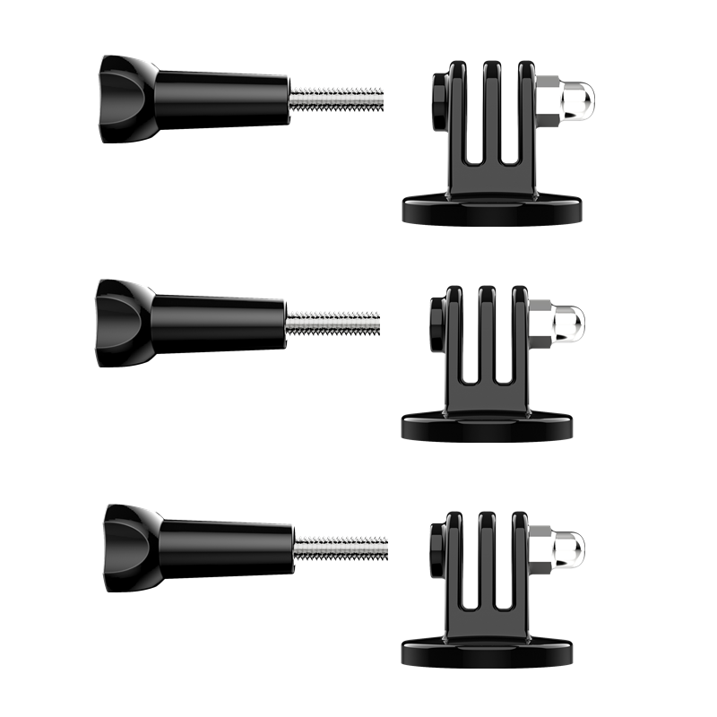 Hongdak Sport Camera Tripod Adapter Action Camera Mount Monopod Adapter Vertical J-Hook Buckle Tripod Mount Adapter for Gopro