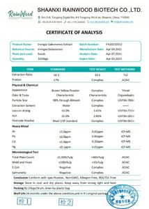 Extracto de Semilla de Mango Silvestre Natural 10:1 7% Proteína, Extracto de Semilla de Mango Africano Silvestre en Polvo - Product Image 2