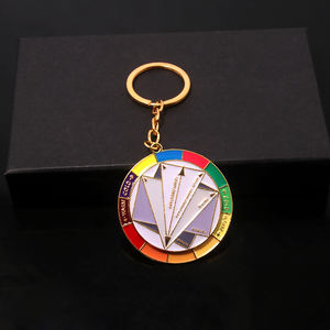 Llavero con Colgante de Brújula de Aleación de Zinc Vintage, Diseño Inglés de Moda para Hombres y Mujeres, Elegante, Ligero, Regalo Promocional - Product Image 5