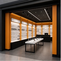 Exhibidor de Accesorios para Teléfonos Móviles Personalizado con LED para Tiendas de Celulares, Fabricante de Accesorios Completos para Tiendas OEM ODM