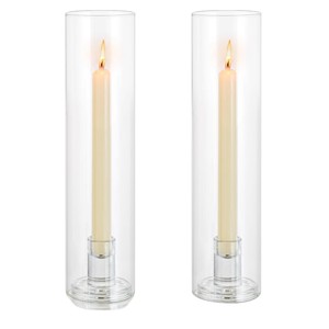 Hurricane <strong>Glass</strong> <strong>Candlestick</strong> <strong>Holders</strong> Votive Candle <strong>Holders</strong> for Wedding Birthday Christmas Home Decoration - Product Image 1