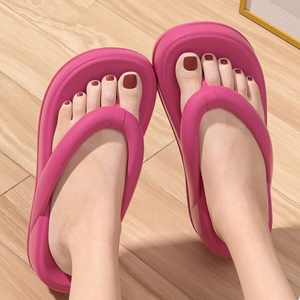 Pantuflas Ajustables para Hotel, Ligeras, Acolchadas, Antideslizantes, Antiolor, Duraderas, de Corcho y Tejido, para Verano - Product Image 5