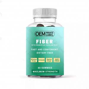 Capsules de fibres alimentaires pour adultes de haute qualité OEM/ODM - Service de marque privée - Product Image 1