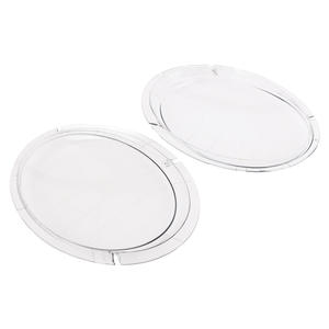 Cubiertas de faros delanteros pequeños de material de PC con clip de repuesto para BMW Mini R50 R52 R53 - Product Image 5