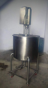 Tanque Mezclador de Acero Inoxidable con Camisa de Vapor para Productos Químicos, Cosméticos y Jabón Líquido, Pequeña Máquina para Hacer Crema Cosmética con Agitador y Motor AC - Product Image 2